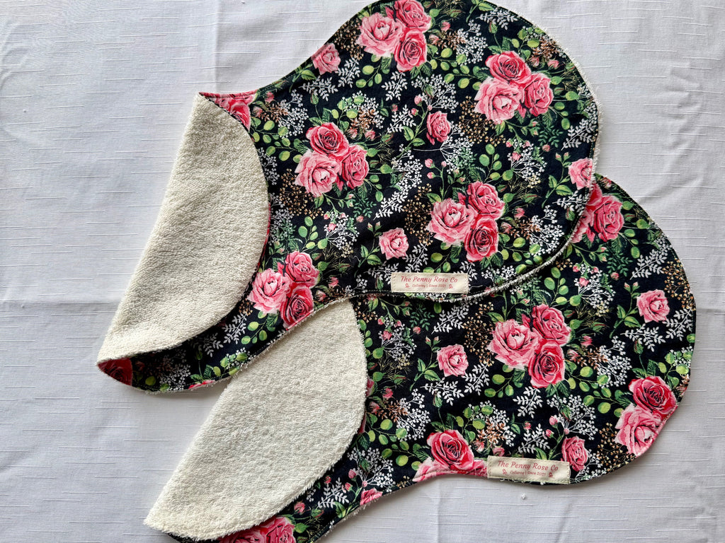 Floral Burp Cloth (3 pack)
