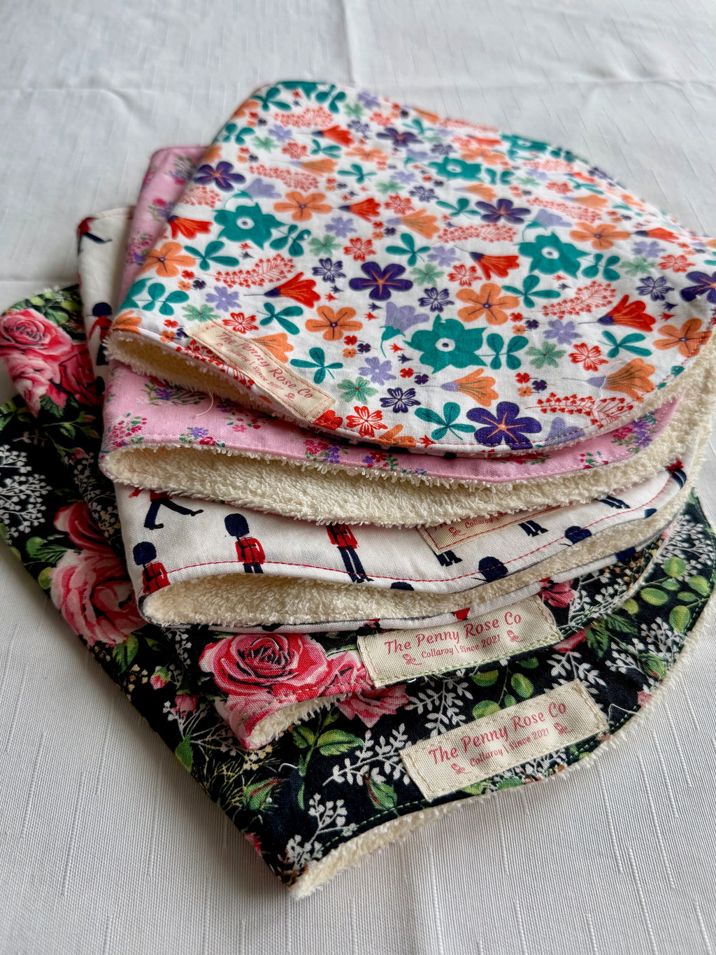 Floral Burp Cloth (3 pack)