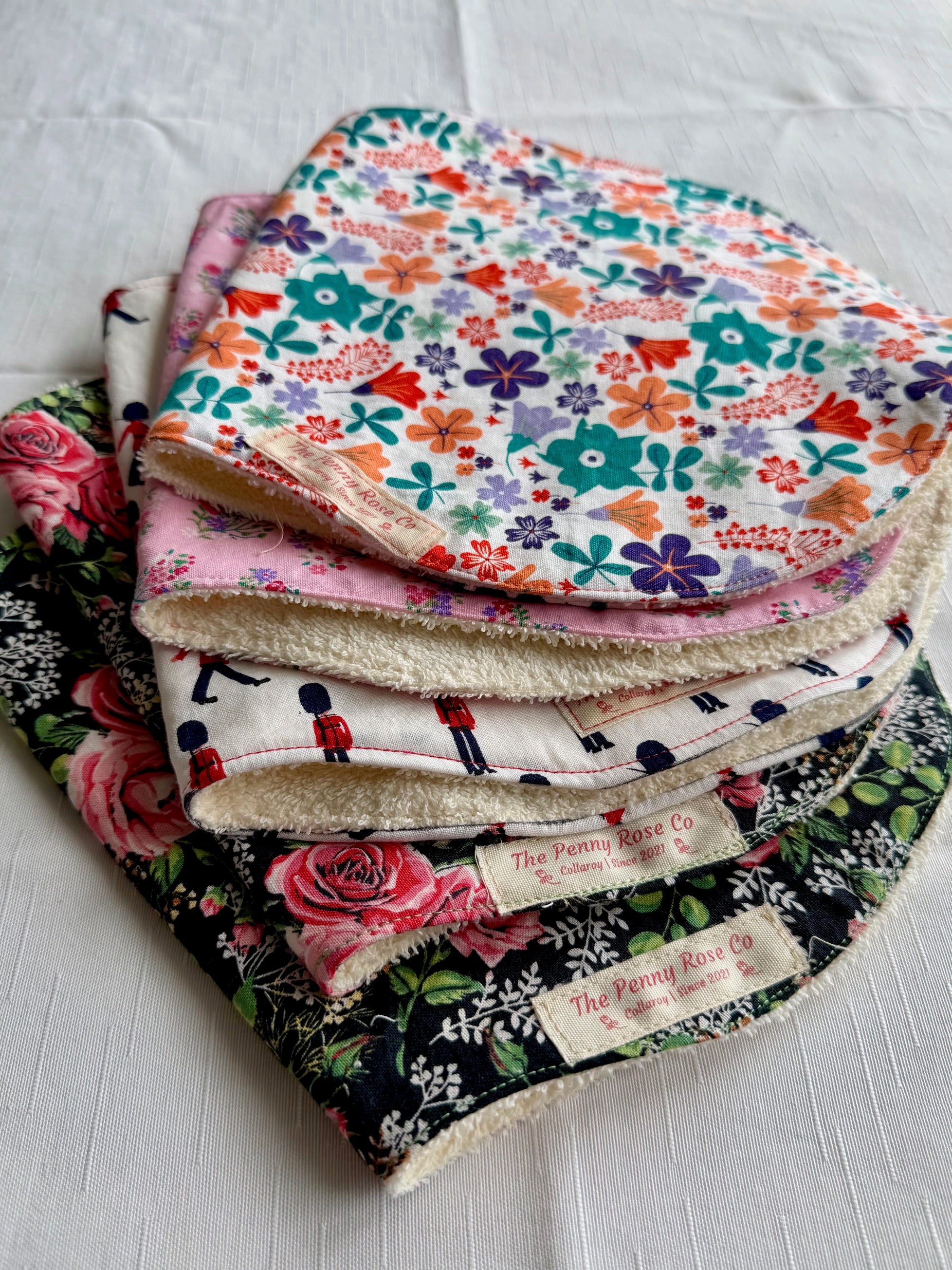 Floral Burp Cloth (3 pack)
