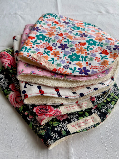 Floral Burp Cloth (3 pack)